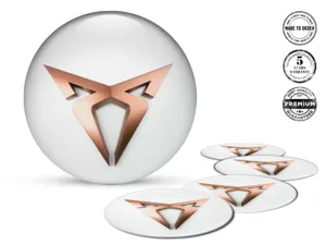 Seat Cupra Decalcomanie Cerchi Stile Distintivi Ruota Lusso